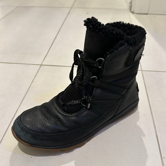 Sorel women insulated boot leather size 8.5 - Picture 5 of 6